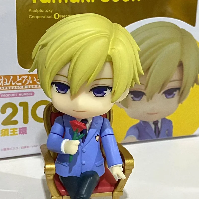 Ouran-figura del Club de presentador de la escuela secundaria, Suou Tamaki Chibi, modelo de figura de acción de Anime, juguetes coleccionables para niñas, regalos de adorno