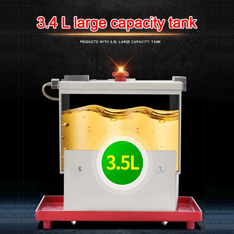 Fuel Injector Checker Nozzle Pressure Tester Lightweight Validator Diesel 3.5L Large Capacity Fuel Tank For Car Repair Shops