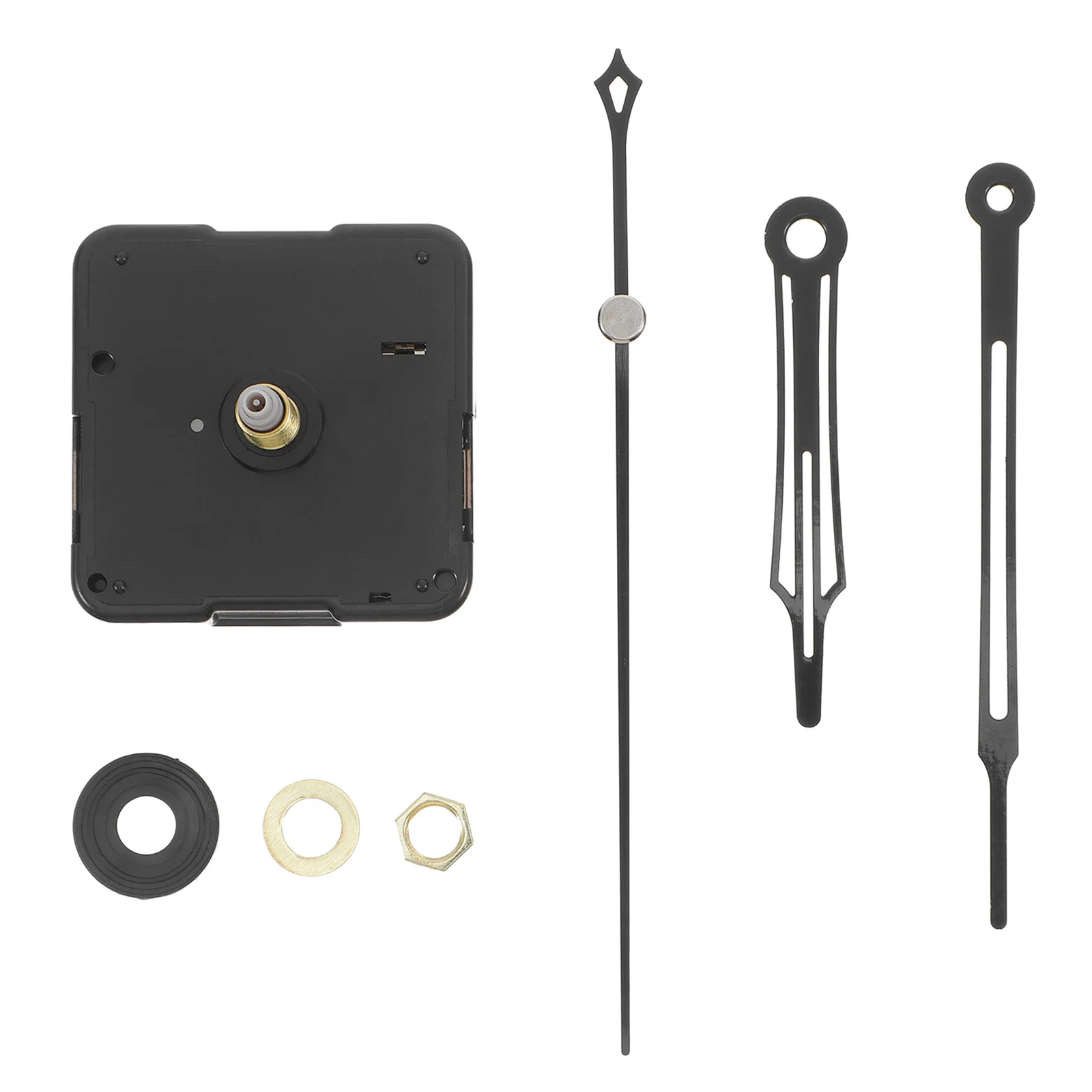 

1Set Silent Wall Clock Quartz Movement Kit 30cm Panel Diameter 22mm Shaft Length Clock Replacement Parts