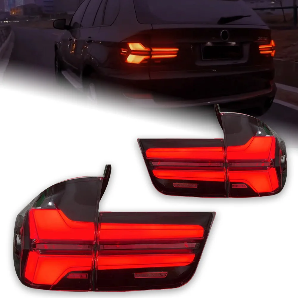 Car Lights for BMW X5 Led Tail Lamp E70 Tail Light X5M 2007-2013 Dynamic Signal Rear Automobile Accessories