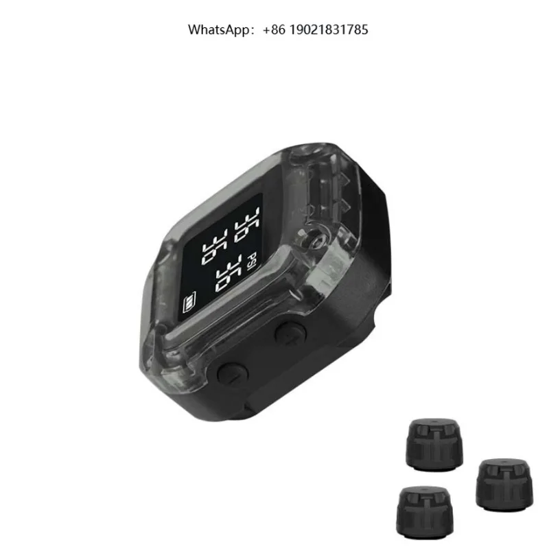 Three-wheeled motorcycle tire pressure  wireless tire pressure detector for vehicles