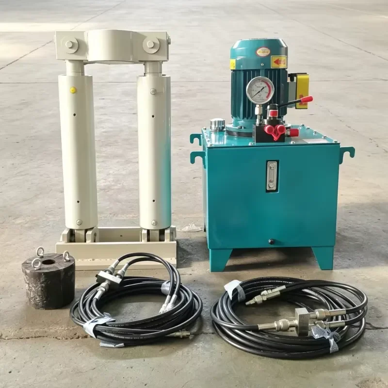 High Quality Portable Electric Hydraulic Pipe Pulling Machine with Motor for Water Well Underground Drilling Casing
