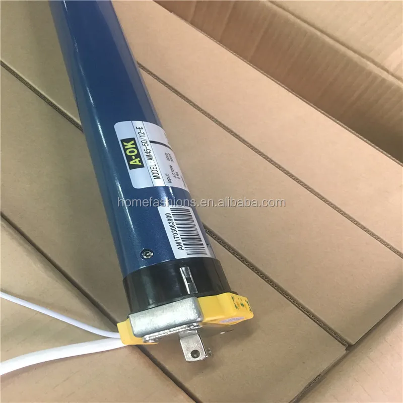 Good Quality Tubular Roller shade motor for Blinds Motor  A-OK AM45-50/12E