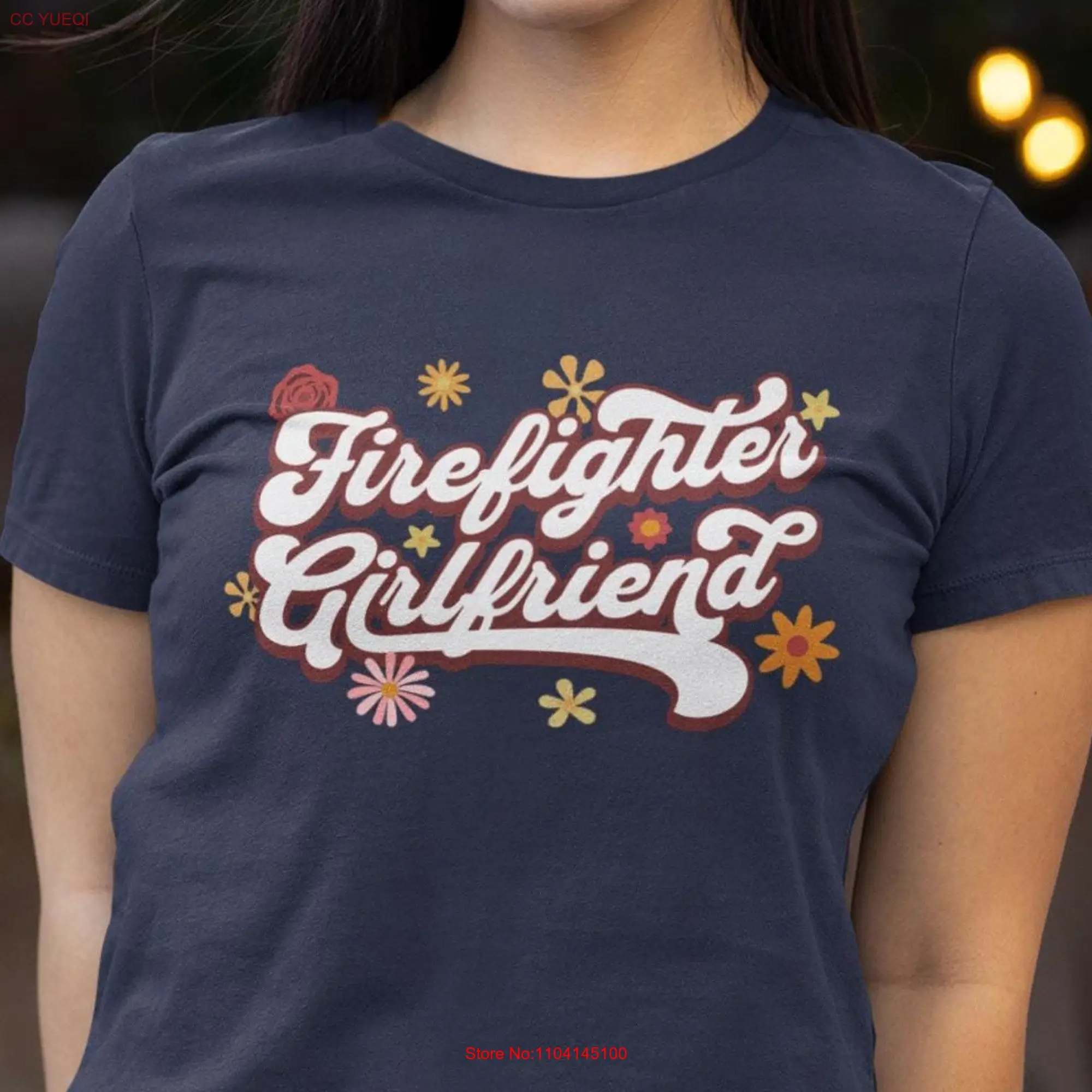 Футболка пожарного, подруги, пожарного отправителя, первого ответчика, пожарного, в стиле ретро, с длинными или короткими рукавами
