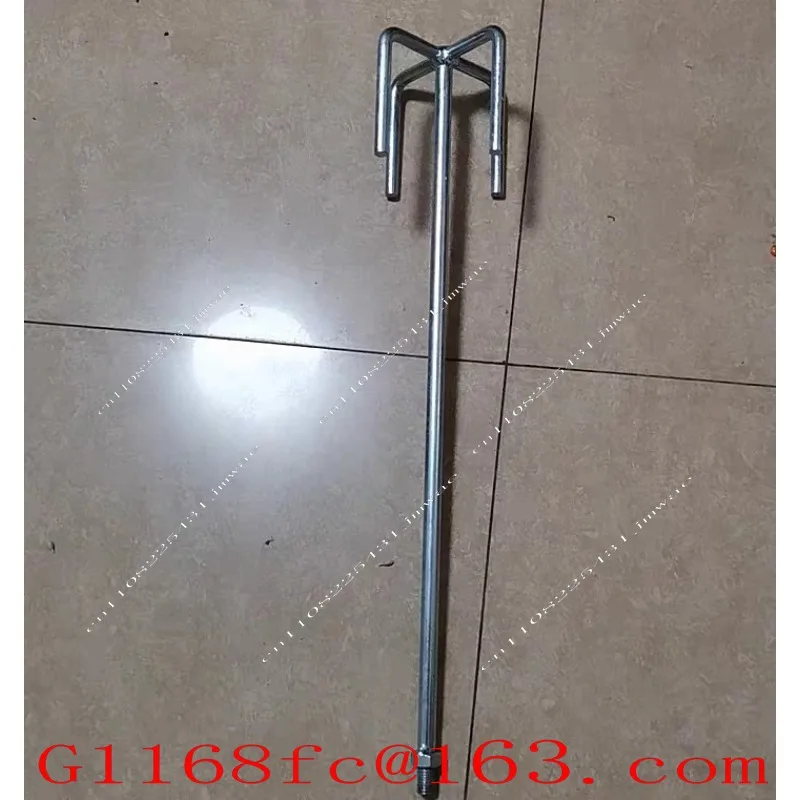 Stainless Steel Mixing Rod Mud Plaster Putty Powder Coating M14 Spiral S Steering Wheel