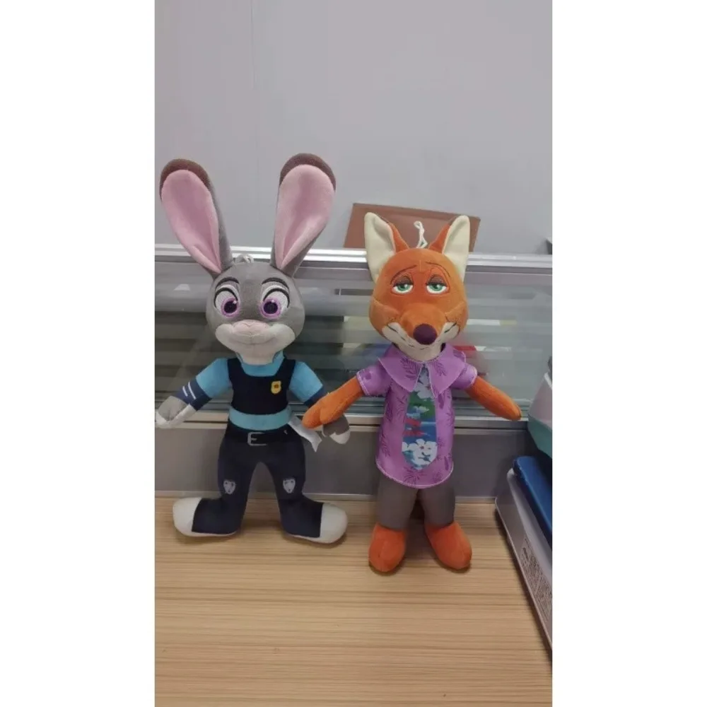 40Cm Kawaii Disney Zootopia Nick Wilde Judy Hopps Pluche Pop Speelgoed Anime Nieuwe Sofa Kamer Decoratie Kinderen Verjaardagscadeau