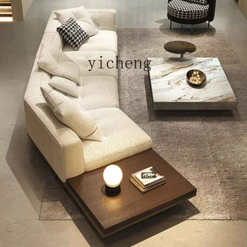 

ZC special-shaped corner living room simple modern cotton and linen fabric Dylan sofa