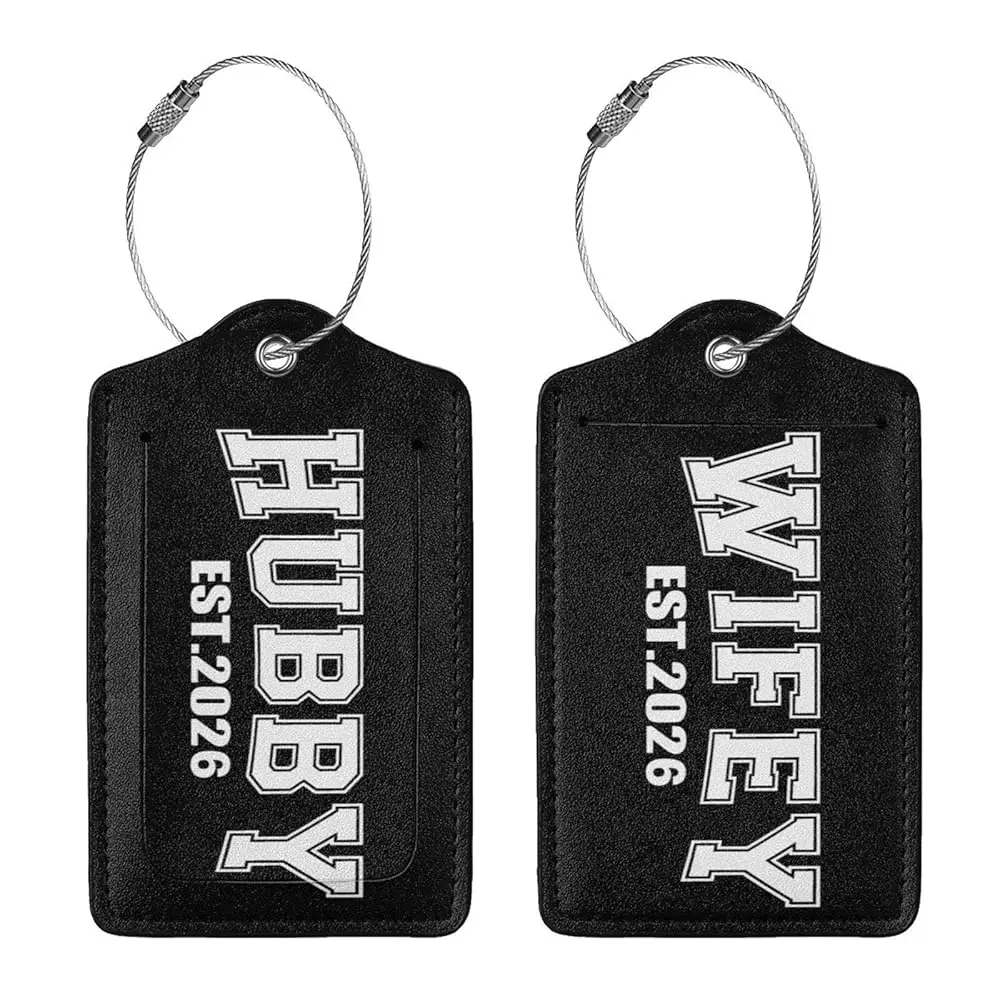 

Free Shipping2 Pcs Husband Wife 2026 Luggage Tag for Suitcase, Retired Not My Problem Any More Tag, Birthday Retirement Gifts fo