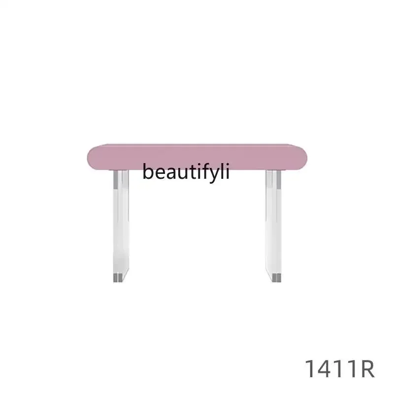 

lhy 26 new zqConsole Tables Dresser/Acrylic Piano Paint Makeup Table Light Luxury Lobby Artistic Cabinetss 26
