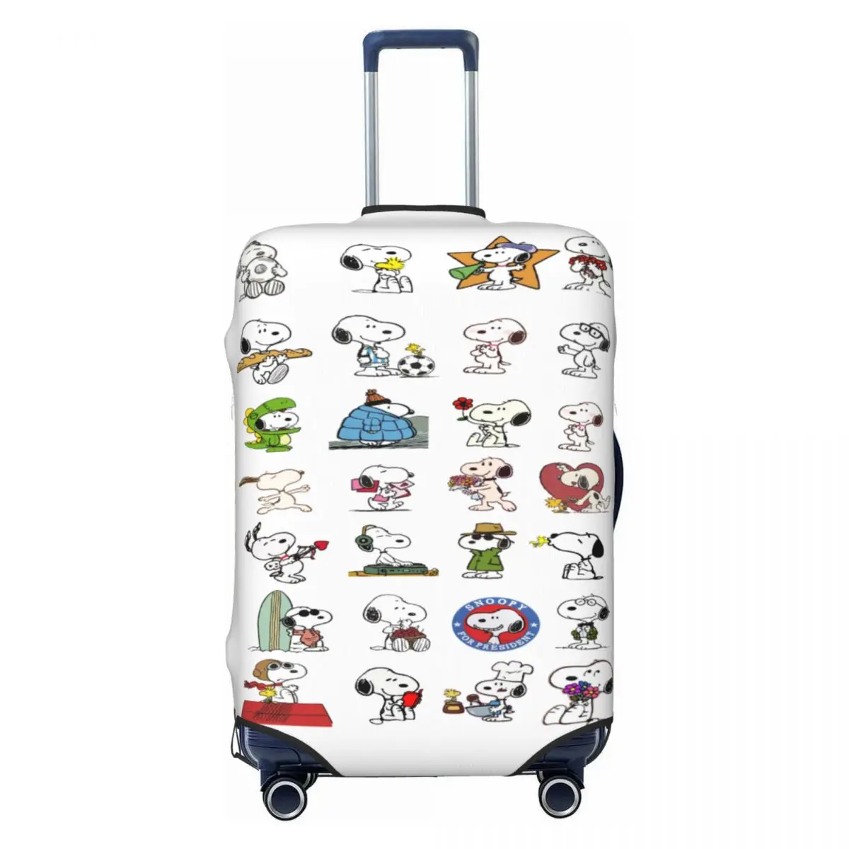 

Custom Custom S-snoopys Animated Cartoon Luggage Cover Protector Washable Travel Suitcase Covers
