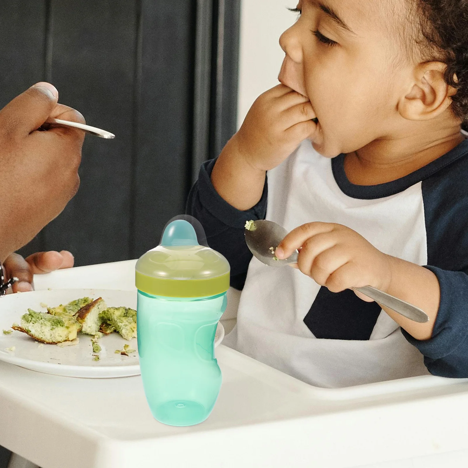 

Чашки без пролива для малышей, большая емкость, жесткий носик, дизайн в виде утконоса, прочный материал из полипропилена, портативный, легкий для путешествий