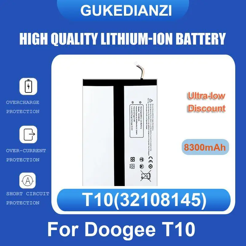 Battery For DOOGEE U9 U10 U10Pro T10 T20