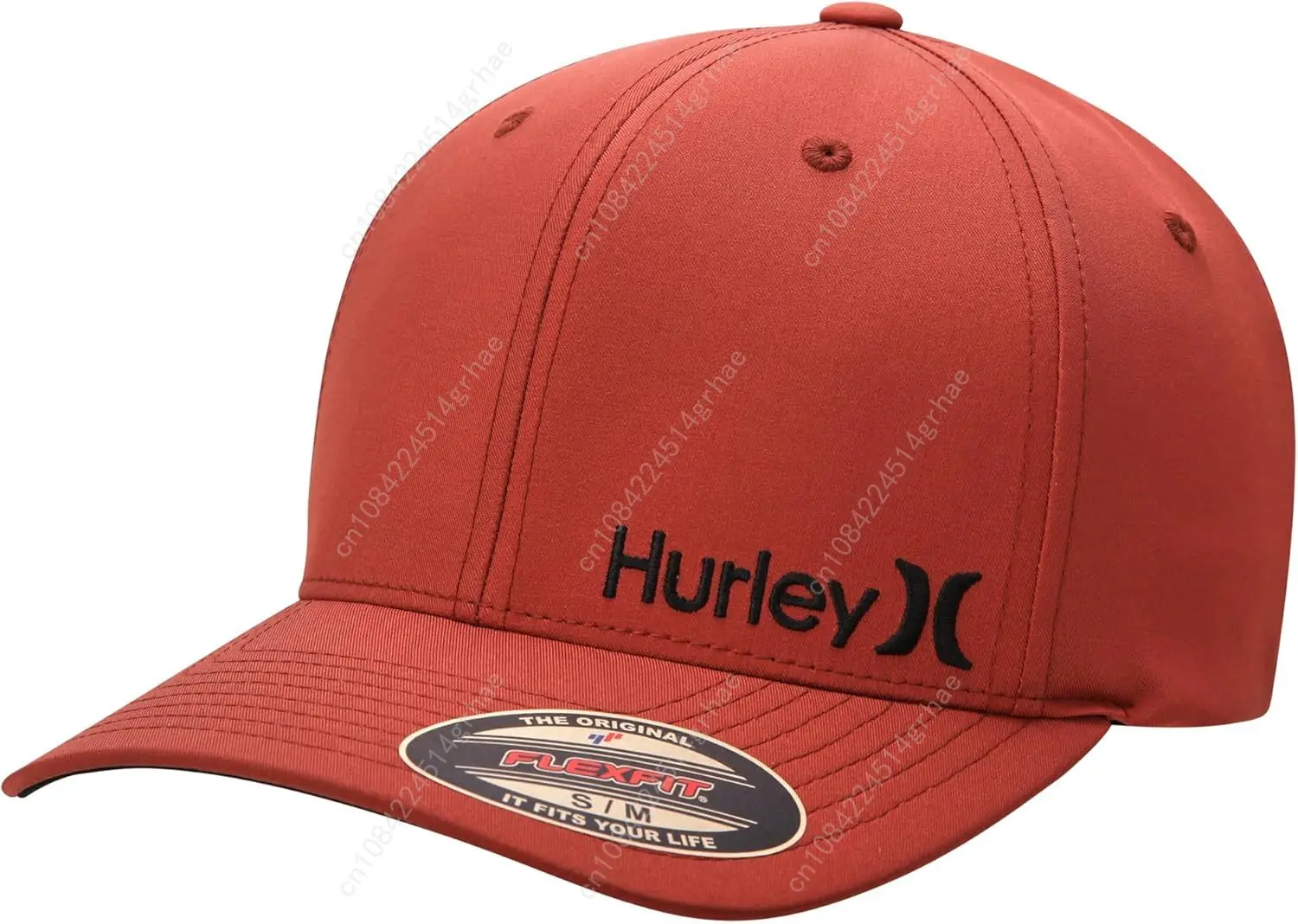 قبعة بيسبول للرجال من هيرلي - قبعة سائق الشاحنة Flexfit Curve Bill مناسبة للرجال (S-XL) #4