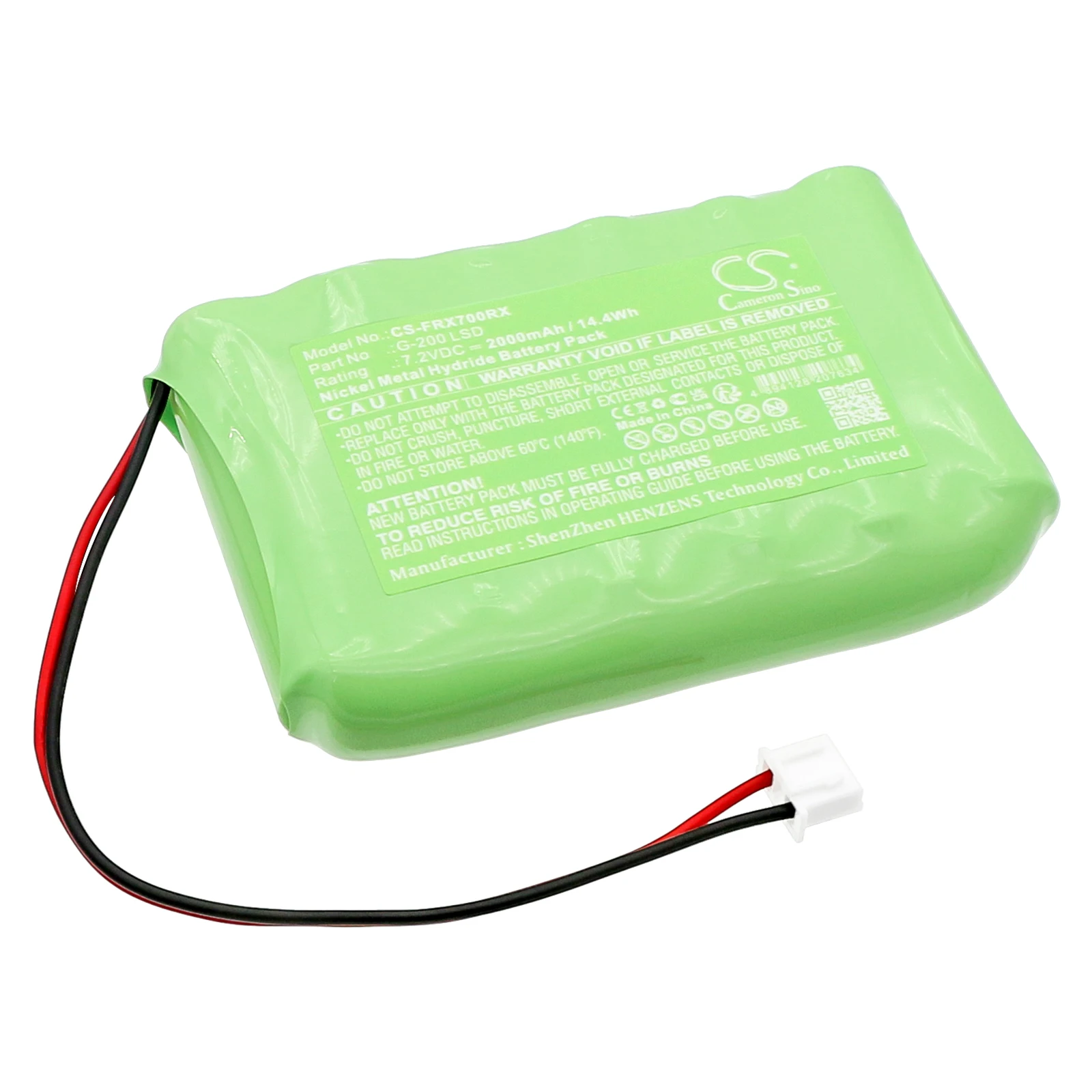 CS Replacement Battery For FrSky Taranis QX7,Taranis QX 7 G-200 LSD 2000mAh / 14.4Wh Remote Controller