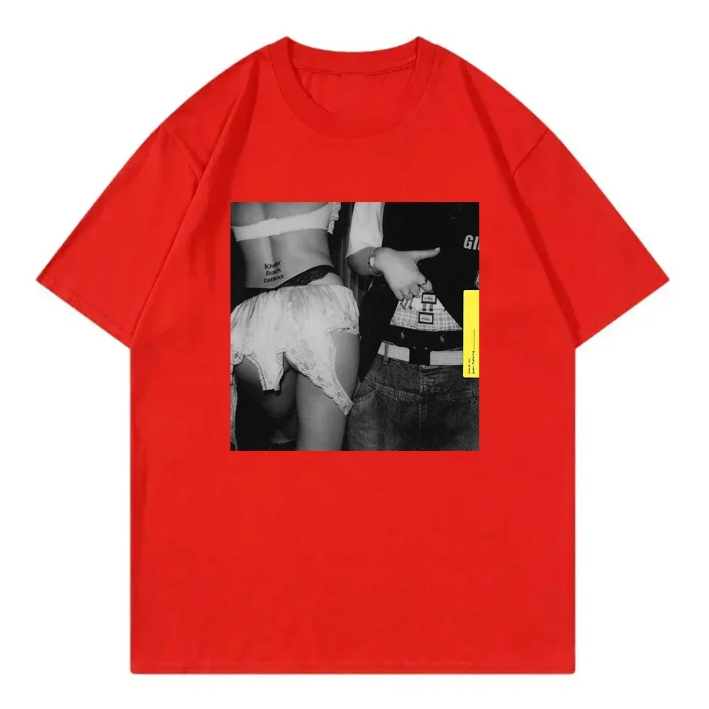 شارلي xcX بيلي برات أغنية الصيف camiseta 2025 Charli le gustan las camisetas merch infantiles الصيف mangas cortas
