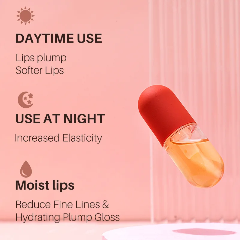 Moisturizing Sexy Lip Plumper Oil Repairing Reduce Fine Lines Care Lip Plump Mask Brighten Lip Gloss Serum Beauty Cosmetics