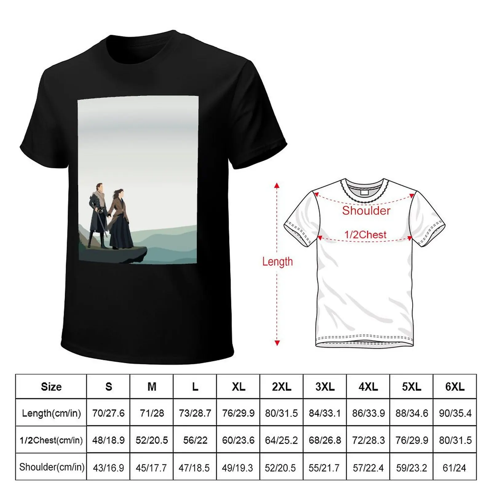 Outlander - Overlook T-Shirt Breathable Basic Cotton T-Shirt