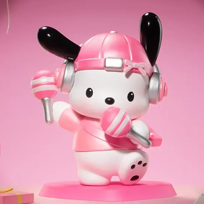 

POP MART SANRIO CHARACTERS PINK PARTY Series Blind Box Toys Kawaii Anime Action Figure Caixa Caja Surprise Mystery Box Dolls