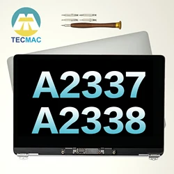 New A2337 A2338 LCD Display for Macbook Prro Air 2020 13 Screen Replacement Full Assembly Retina M1 M2 EMC 3598 3578 8162