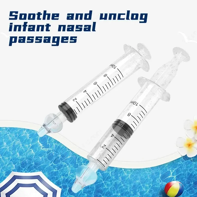 

1 PCS Needle Tube Baby Nasal Washer Nasal Cleaning Equipment Simple Operation Child Cleaning Care Products