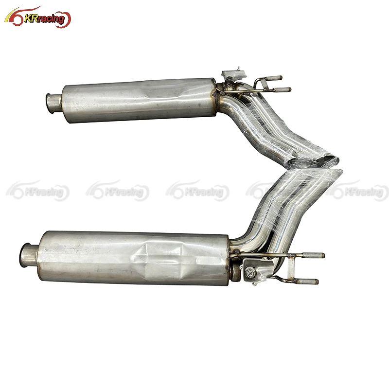 

Brabu Style 304 Stainless Steel Exhaust With B Words For Mercedes Benz G-Class W464 G500 AMG G63 2018-2022