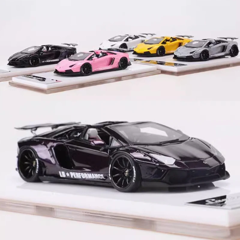 Fine works 1:64 LP700 Aventador Resin Sports Car Model Classic Adult Souvenir Gift Collection On Static Display