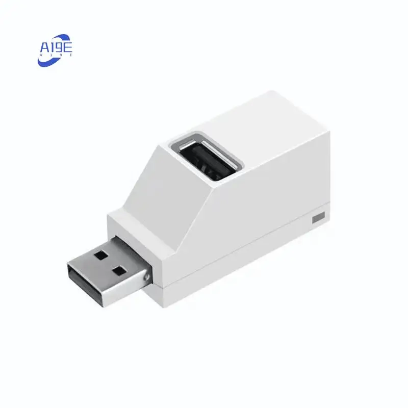 

A19E-USB-концентратор, адаптер-удлинитель, мини-сплиттер, 3 порта для ПК, ноутбука, мобильного телефона, высокоскоростной U-дисковый считыватель
