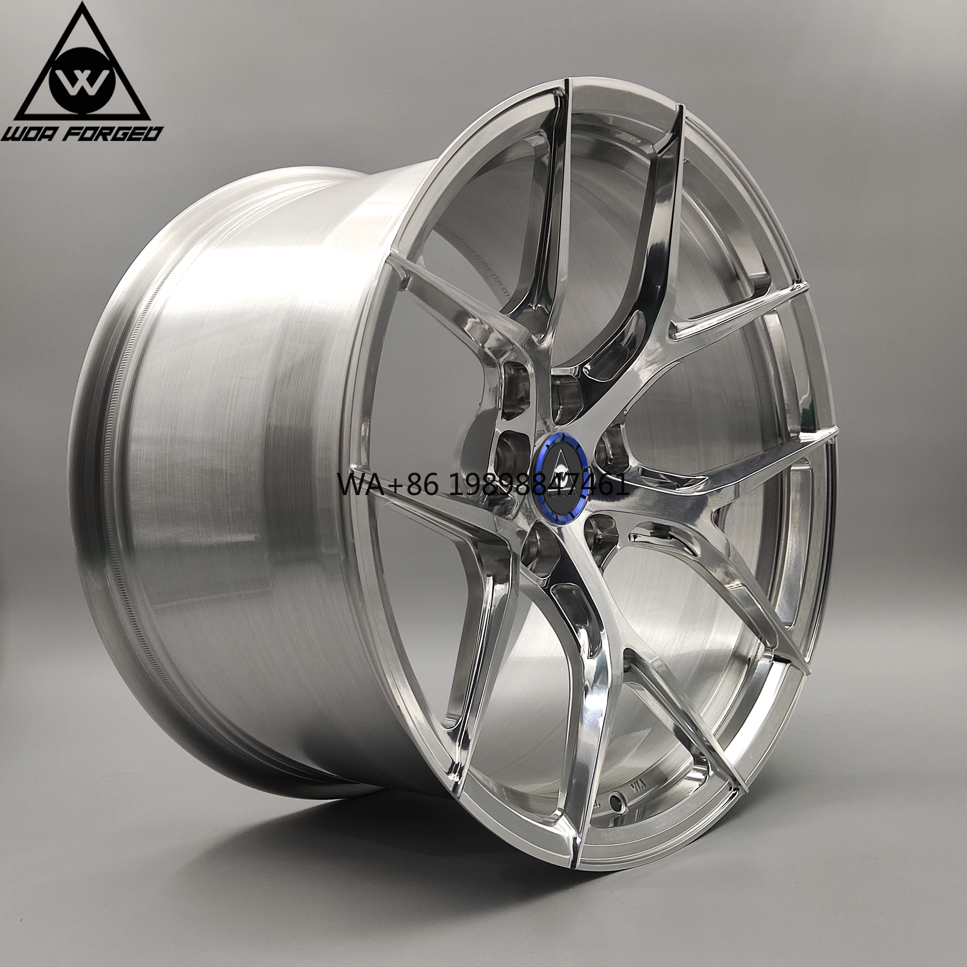 

Легкосплавные кованые диски WOA с пятью отверстиями, алюминиевые колесные ступицы для автомобилей с PCD 5*114.3, 5*112