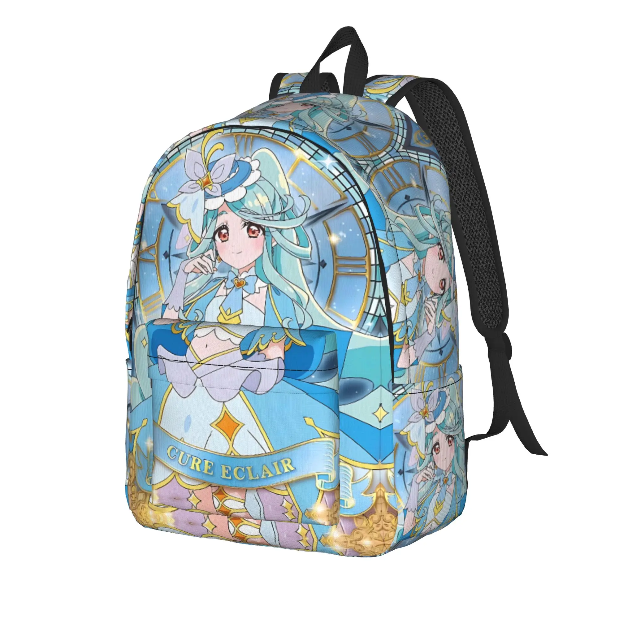 Fashion Pretty Cure Backpack  Mochilas Dual-Use Outdoor Retro Washable Rucksack