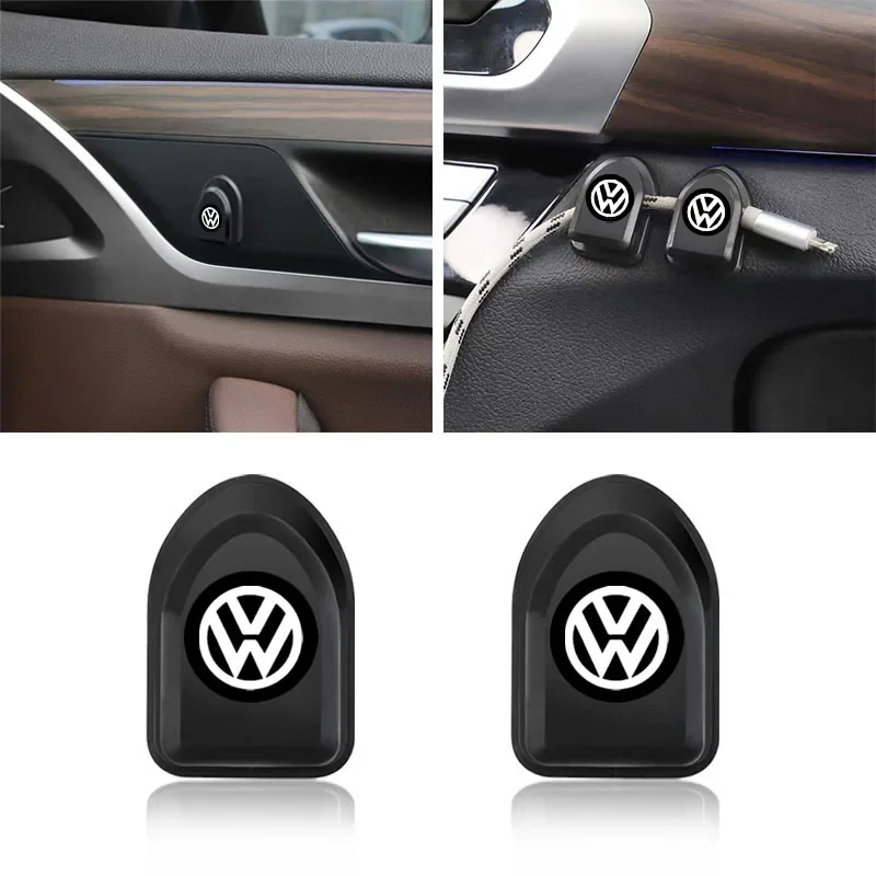 

Самоклеящиеся мини-крючки для автомобиля, аксессуары для VW Golf, Amarok, T5, Phaeton, ID3, Tiguan, T-Cross, GTI