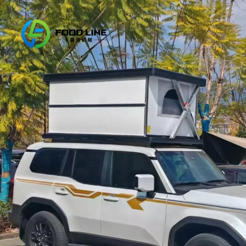 Pop Up Camper Pickup Stable Anti‑Shock Construction Simple Operation For Off‑Road Expedition Activities, Truck Camper Cabin view 4