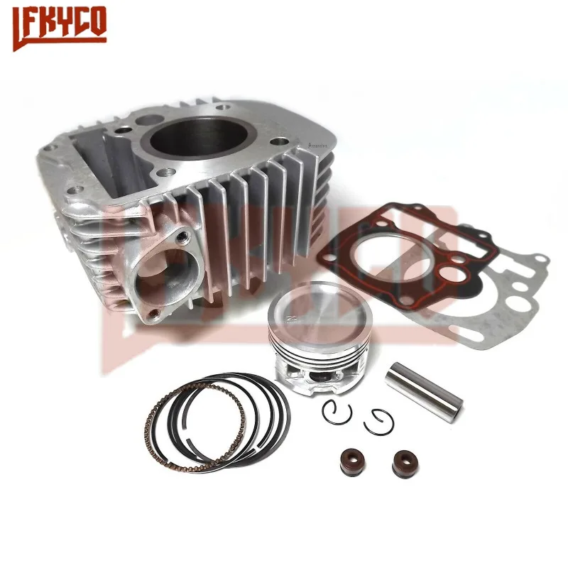 Motorcycle 52.4mm Engine Parts Cylinder Kit 125CC Motor for HONDA Innova ANF 125 Wave 125 Wave125 NF125 BC125 AFP125 Motoblock