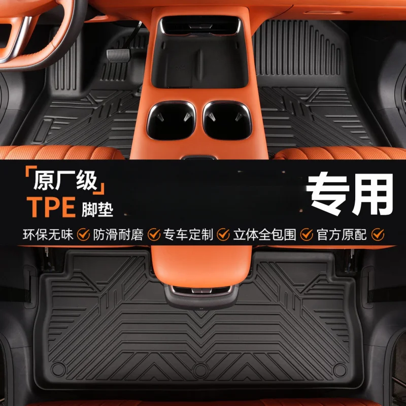 

For BYD Song Plus L/Pro Max/Hybrid DMI/EV Waterproof TPE Car Floor Mats