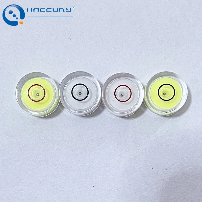 Dia 15mm*8mm Circular Bubble Level Round Nivel Bubl Leveling Blister For Industrial Production Instrument Leveling 100PCS/Lot