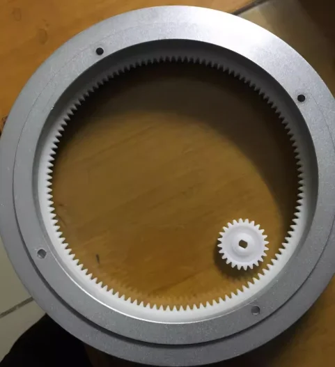 100KG Load Capacity Electric Aluminum Turntable, Rotating Base for Dining Table & Display