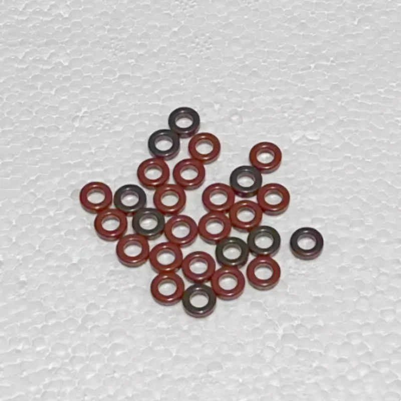 20PCS T37-2 Iron Ferrite Toroid Cores 9.5*5*3 mm For Inductors Iron Powder Core Red Ring 10uo Low Permeability