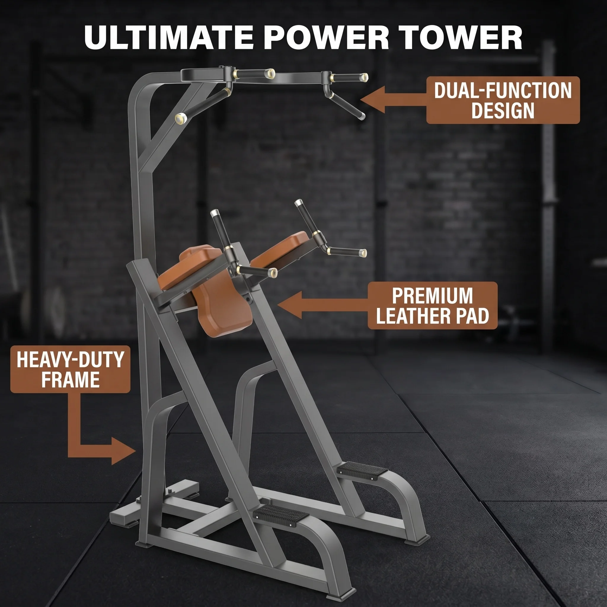 2026 Shandong Fitness Equipment Manufacturer   Parallel Bar Knee Raise & Pull-Uppromote sales