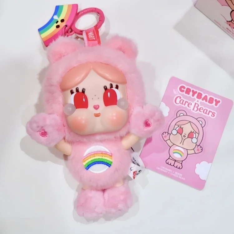 Original POP MART CRYBABY Care Bears Blindbox Taschenanhänger Schlüsselanhänger Niedliches Sammlerstück Dekofigur Spielzeug Geschenk für Sammler – Detail 6