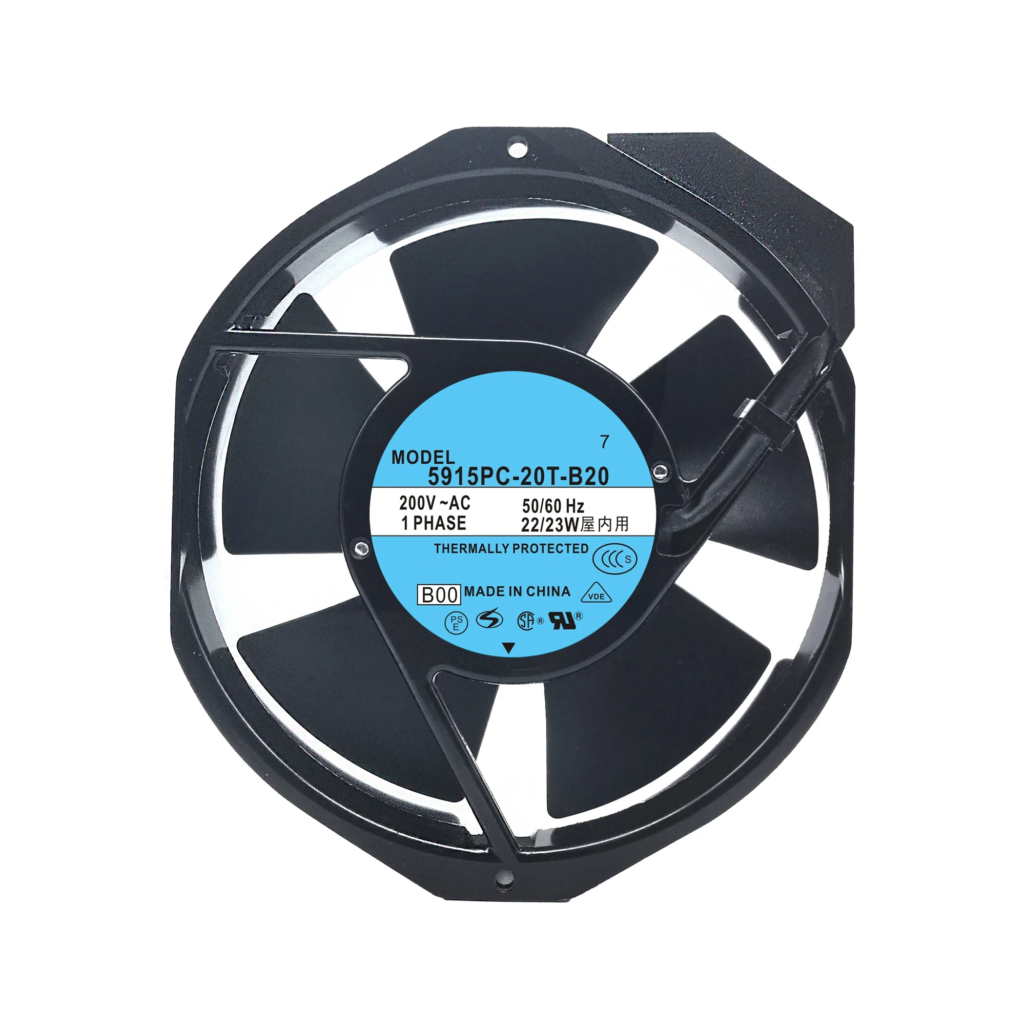 

5915PC-20T-B20 200V 22/23W 17cm 17238 172mm*150mm*38mm Axial Cooler Cooling Fan
