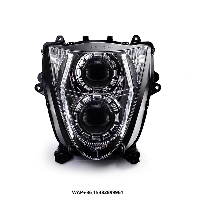 

KT Motorcycle New Full LED Headlight Assembly for Hayabusa GSX1300R 2008-2020 6000k ABS Plastic Front Headlamp