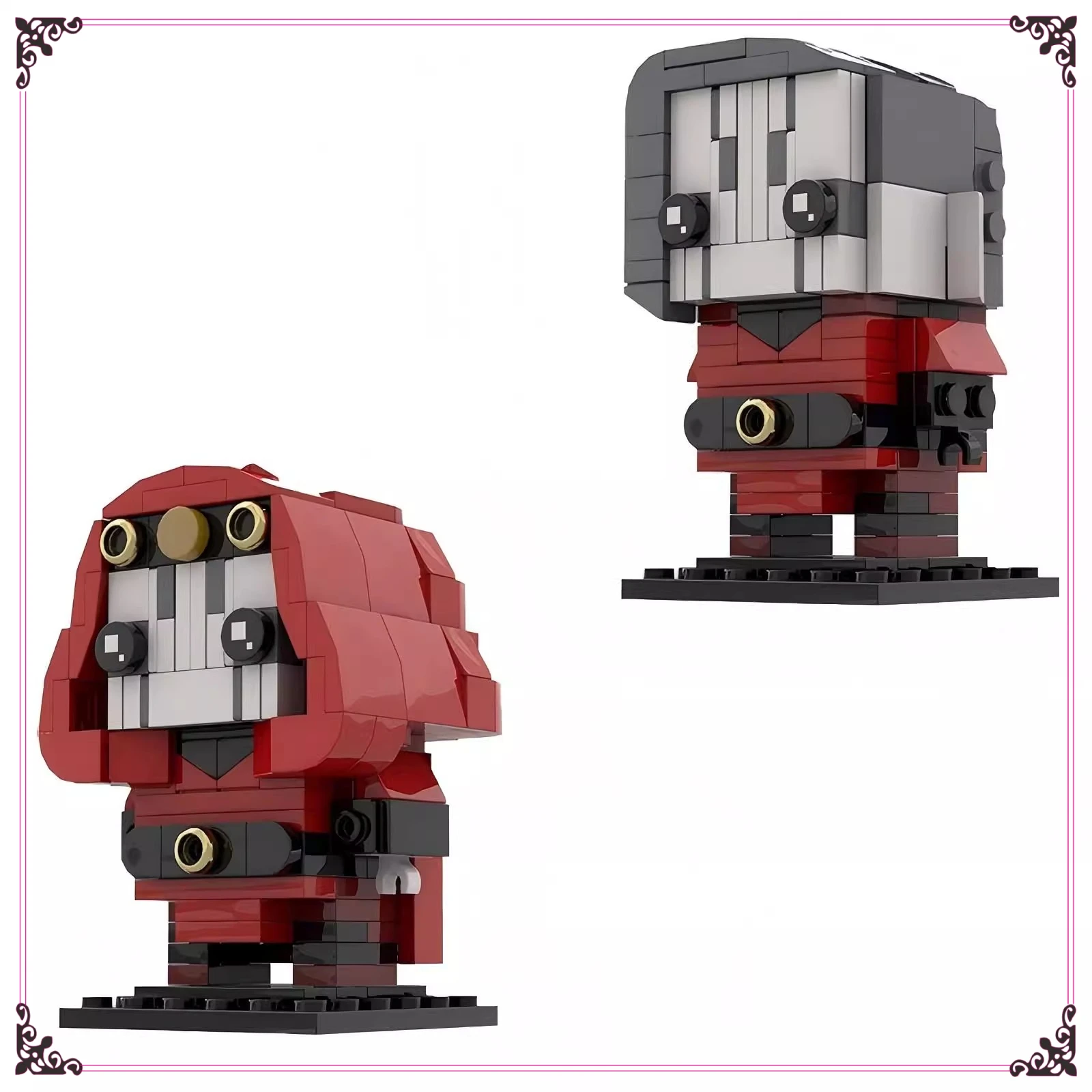 

MOC Star Movie Character Witch Merrin Action Figures Brickheadz Sets DIY Bricks Creative Building Blocks Toys Christmas Gifts