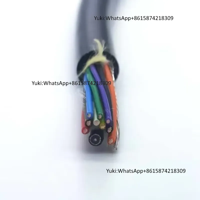 High Flexible Multicore Coaxial CCTV Camera Pipeline Robot Cable for Endoscope Detection
