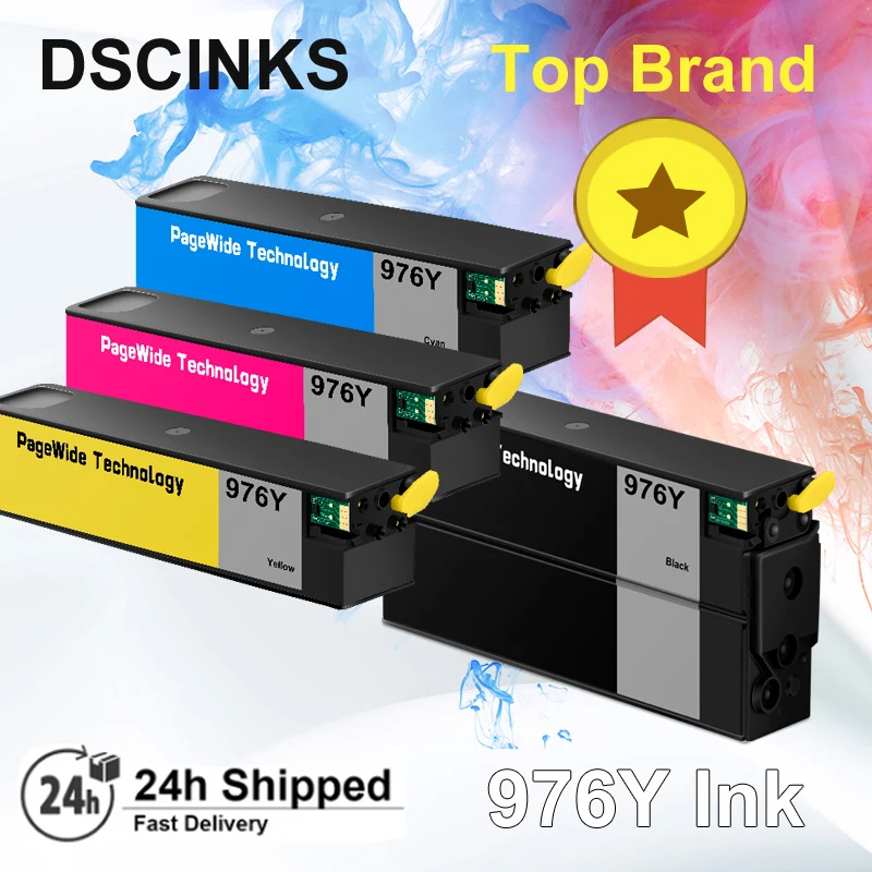 

976Y For HP 976Y Ink Cartridge Compatible For HP PageWide Pro 552dw 577z P57750dw 552dw 577dw P55250dw 577z Printer Full ink