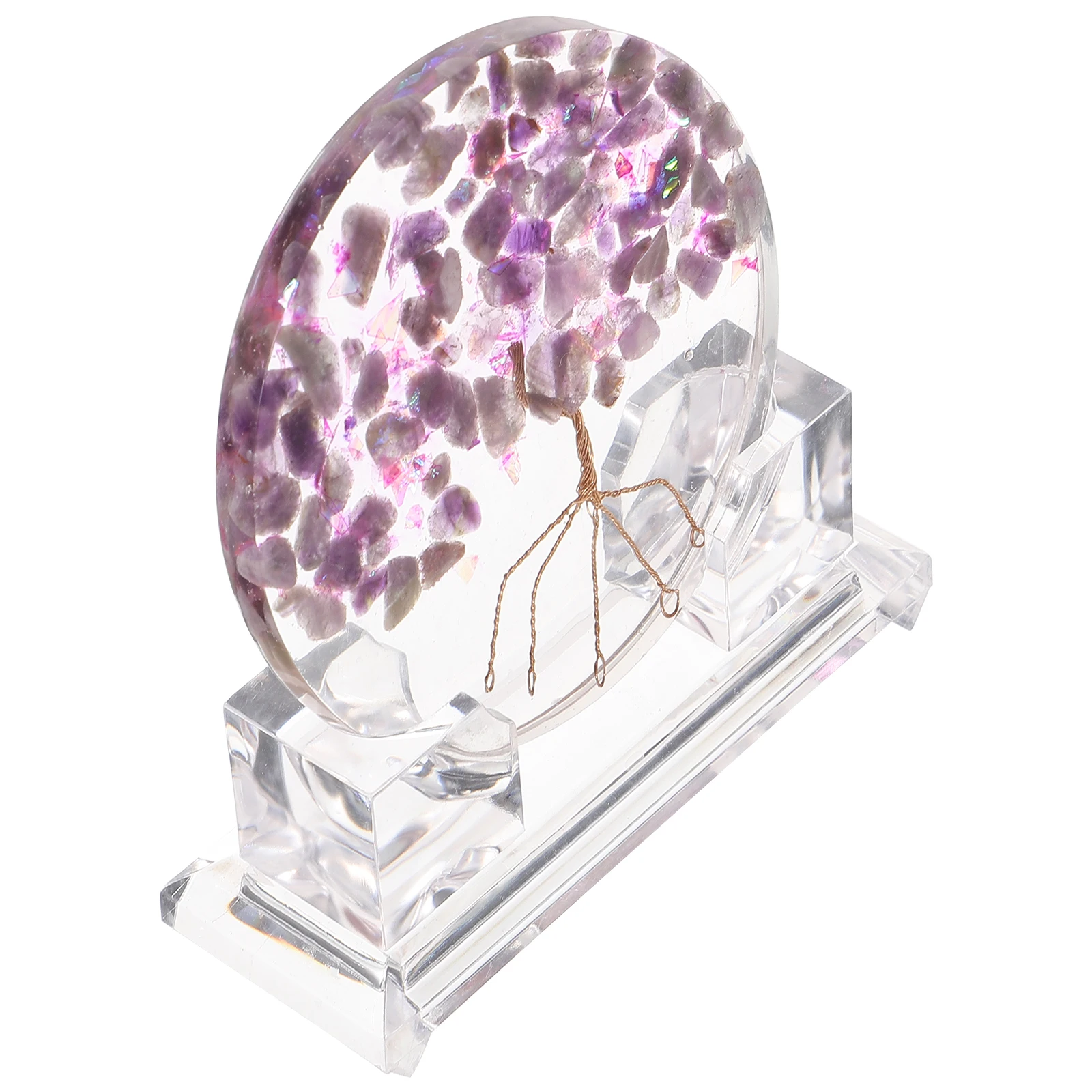 

Crystal Tree Ornaments Epoxy Resin Decor Desktop Decoration Office Room Aesthetic