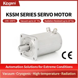 Servo motors for extreme environments of cryogenic low and high temperature -196/+200℃ vacuum 1E-7Pa radiation 1E6Gy power 0.1～3