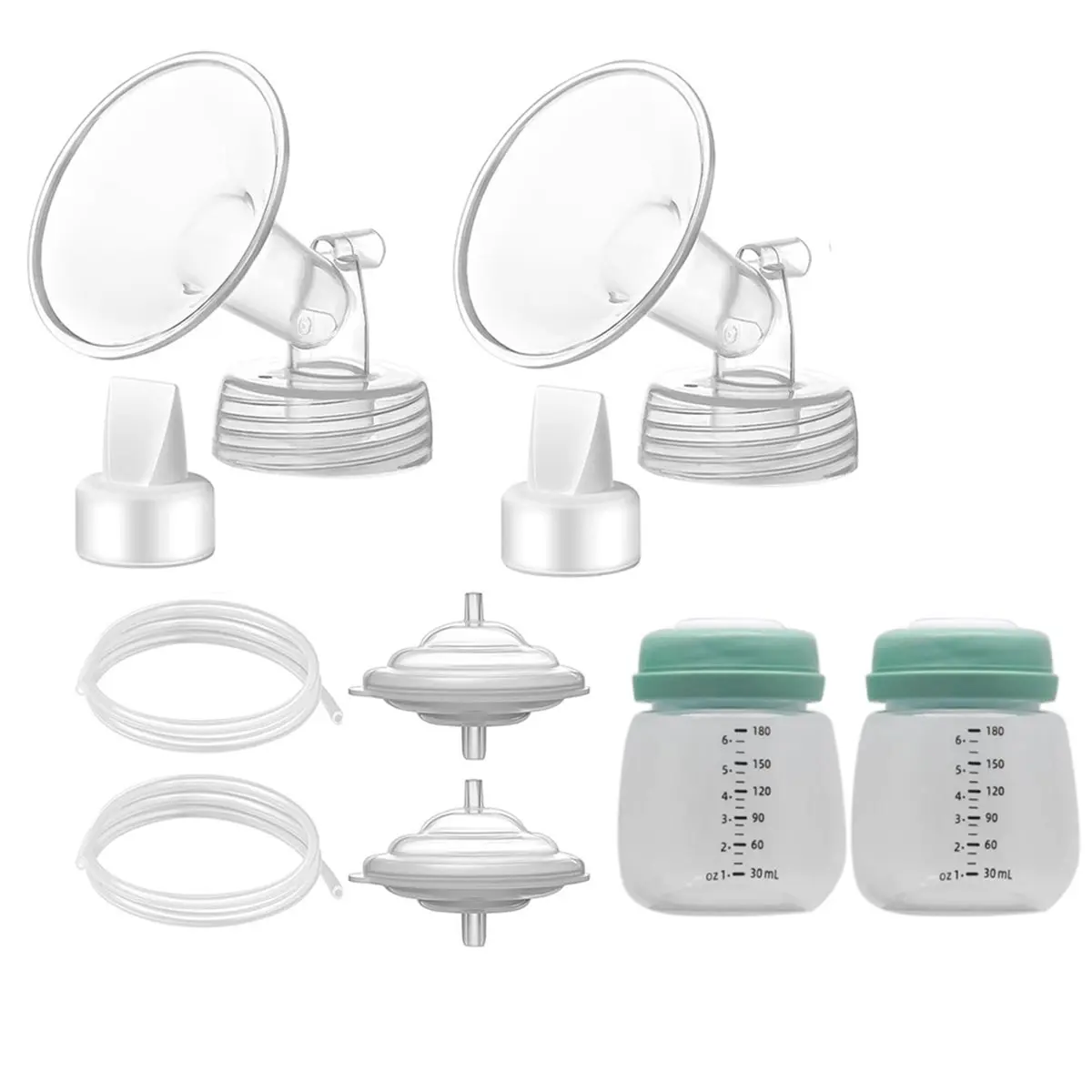 HHTL Pump Parts for Spectra S1/S2/9 Plus, Full Set Replacements Include 19mm Flanges, Valves, Backflow Protectors