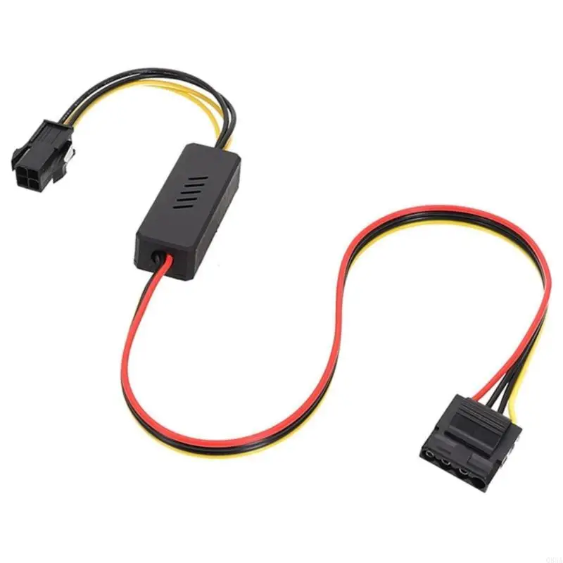 Kỹ thuật viên máy tính Q84A cần thiết 4pin CPU đến 4Pin Molex Power Sheet Line cho ổ cứng