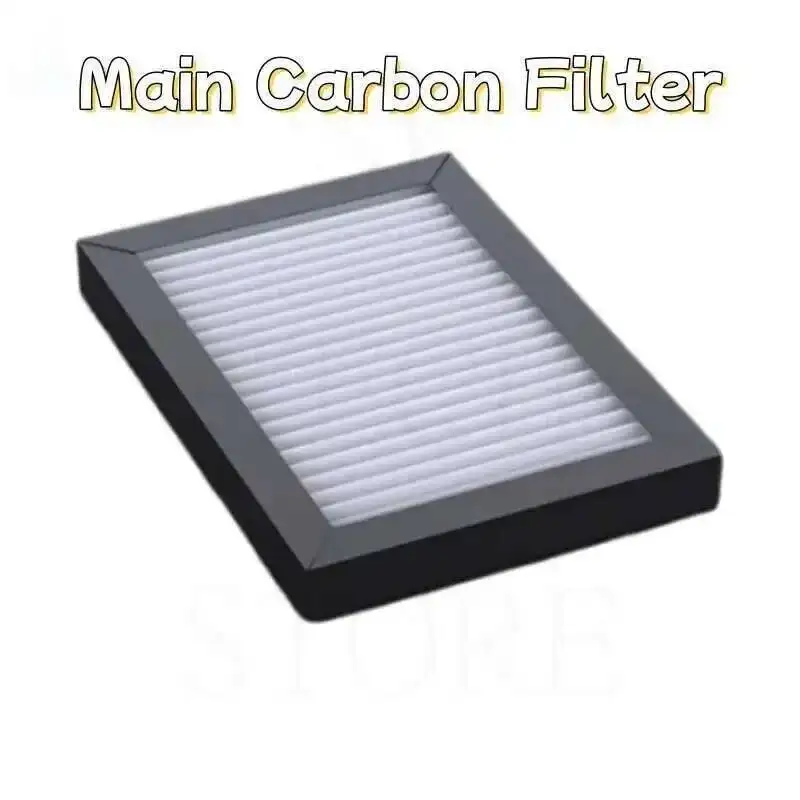 3pcs Stage Filter Set Pre-Filter + Main Carbon Filter + HEPA Filter for ZJ-802S/SK-102 Smoke Absorber Purifier Fume Replacement