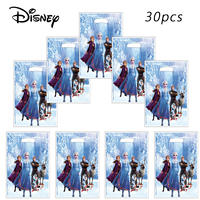 30pcs Frozen Princess Elsa Birthday Party Gift Bags，Princess Elsa Candy Bags，Princess Elsa Goody Bags，Frozen Princess Elsa Birth