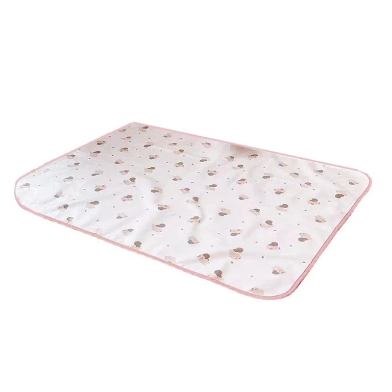 ReusableBaby Changing Pad Cover Waterproof TPU Changing Mat Breathable Leak Proof Diaper Mattress Infants Floor for Play D5QA